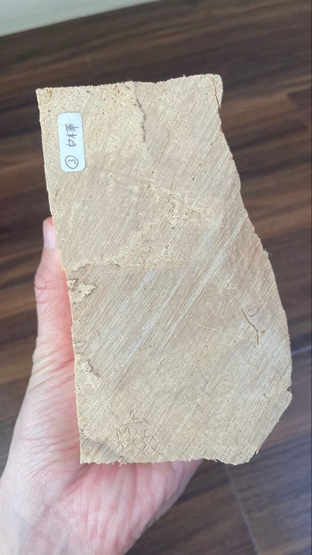 高野夕輝　木彫り　山　日高山脈