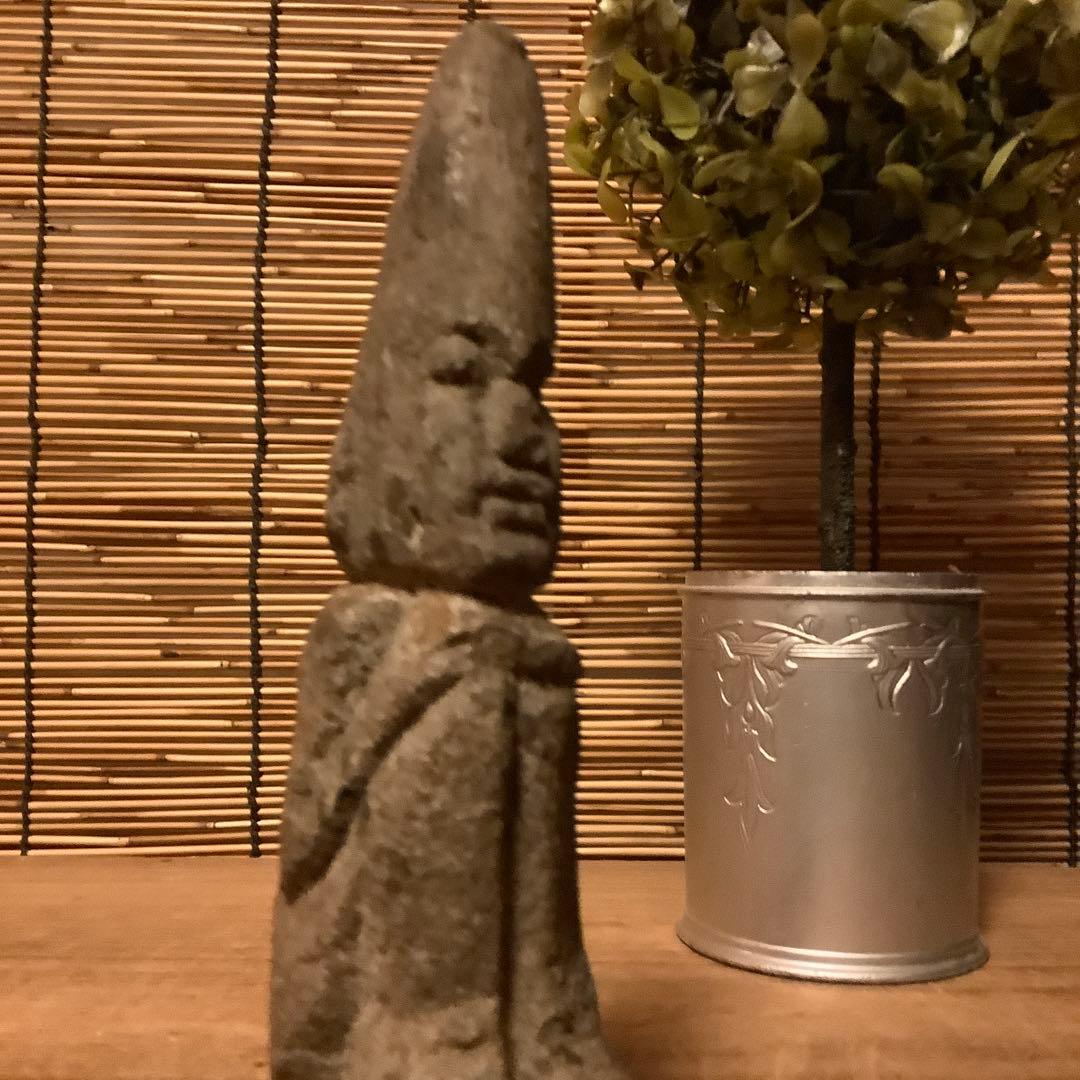 中国北魏「道教神像」中国三大宗教・神仙思想・陰陽五行説・風水・アニミズム・石彫り