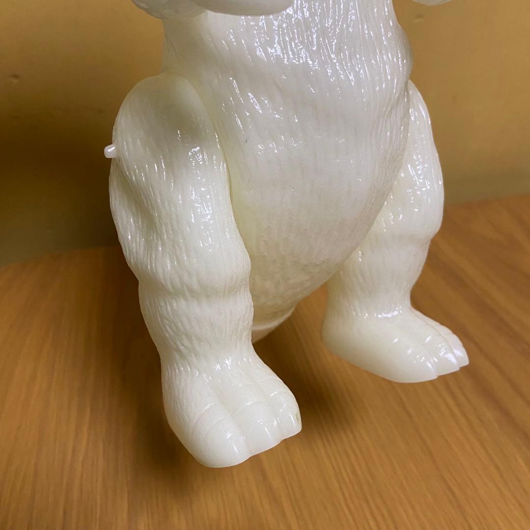 マルサン b/o スタイル ゴジラ 蓄光成型 未塗装ソフビ 5443