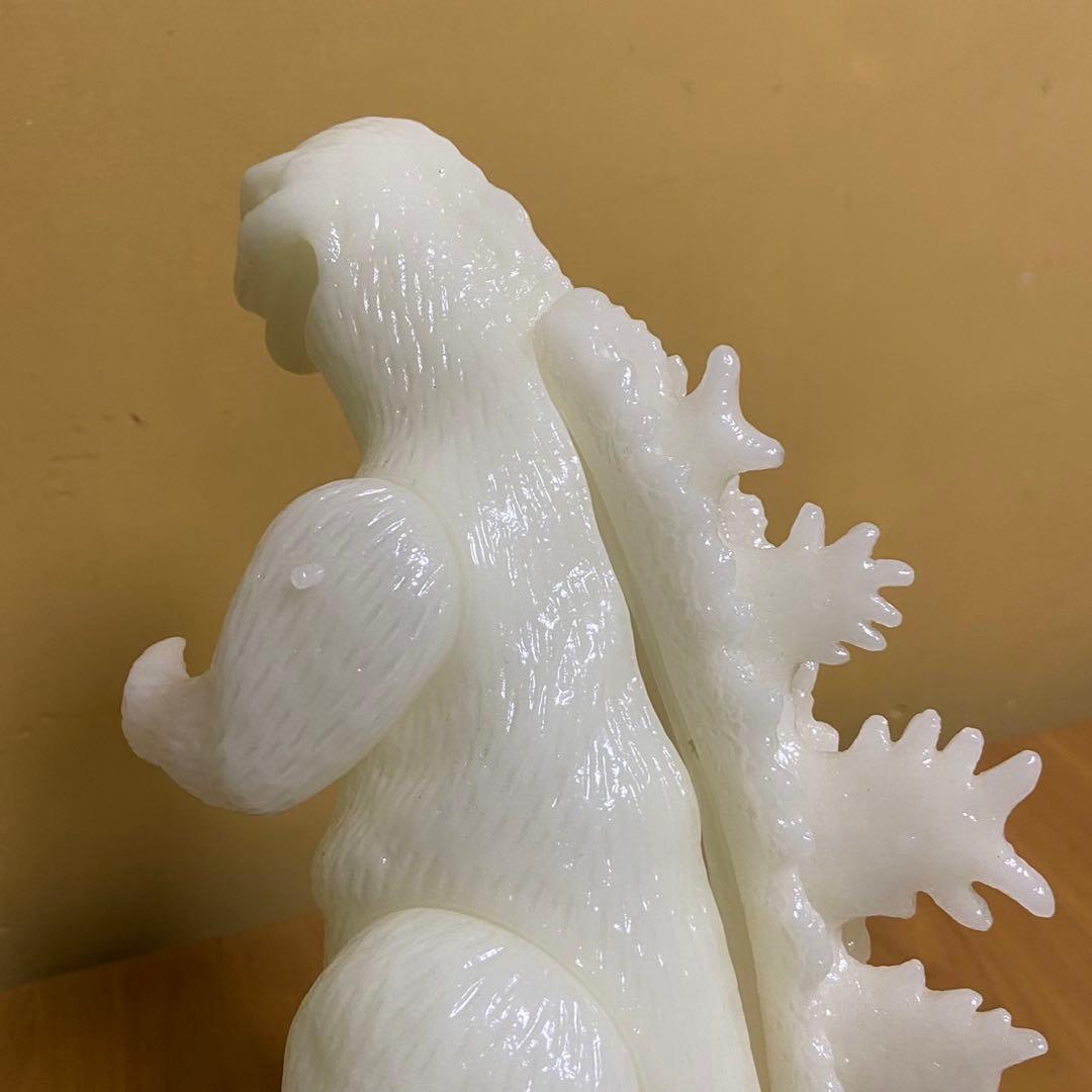 マルサン b/o スタイル ゴジラ 蓄光成型 未塗装ソフビ 5443