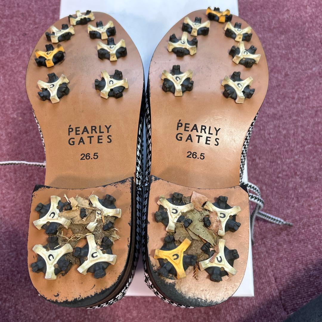 パーリーゲイツのゴルフシューズ