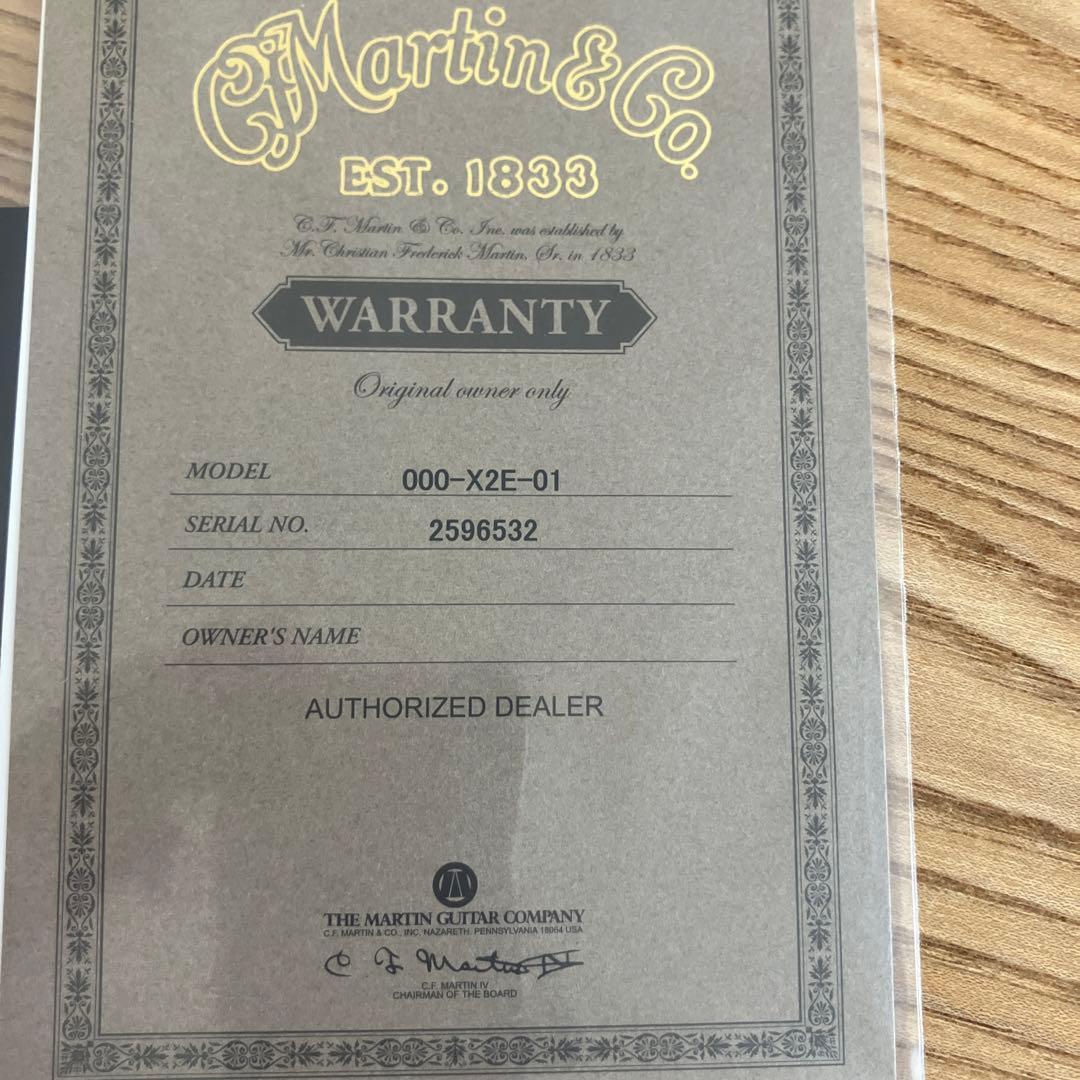 Martin Xシリーズ OOO-X2E-01 新品チョイキズ品
