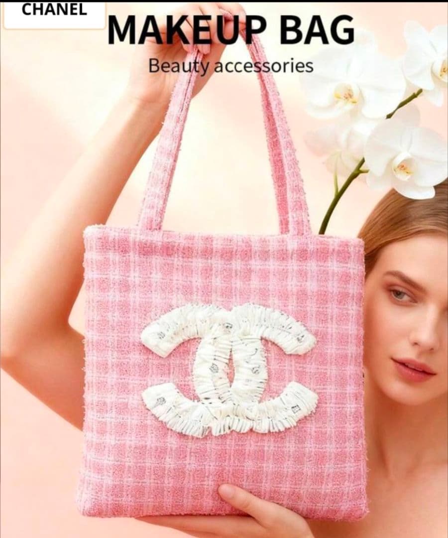 CHANEL メイクアップバッグ ピンクノベルティ海外VIP限定品