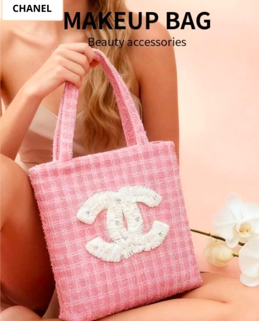 CHANEL メイクアップバッグ ピンクノベルティ海外VIP限定品