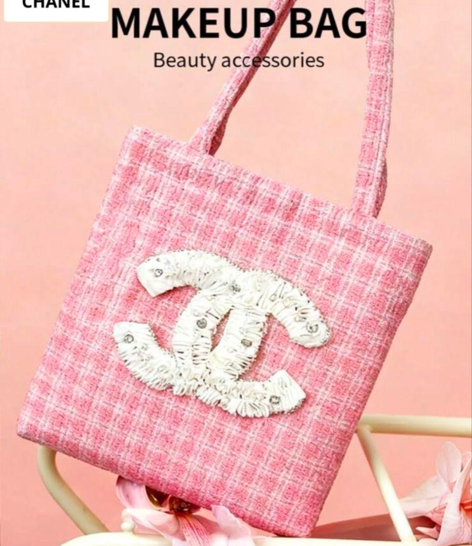 CHANEL メイクアップバッグ ピンクノベルティ海外VIP限定品