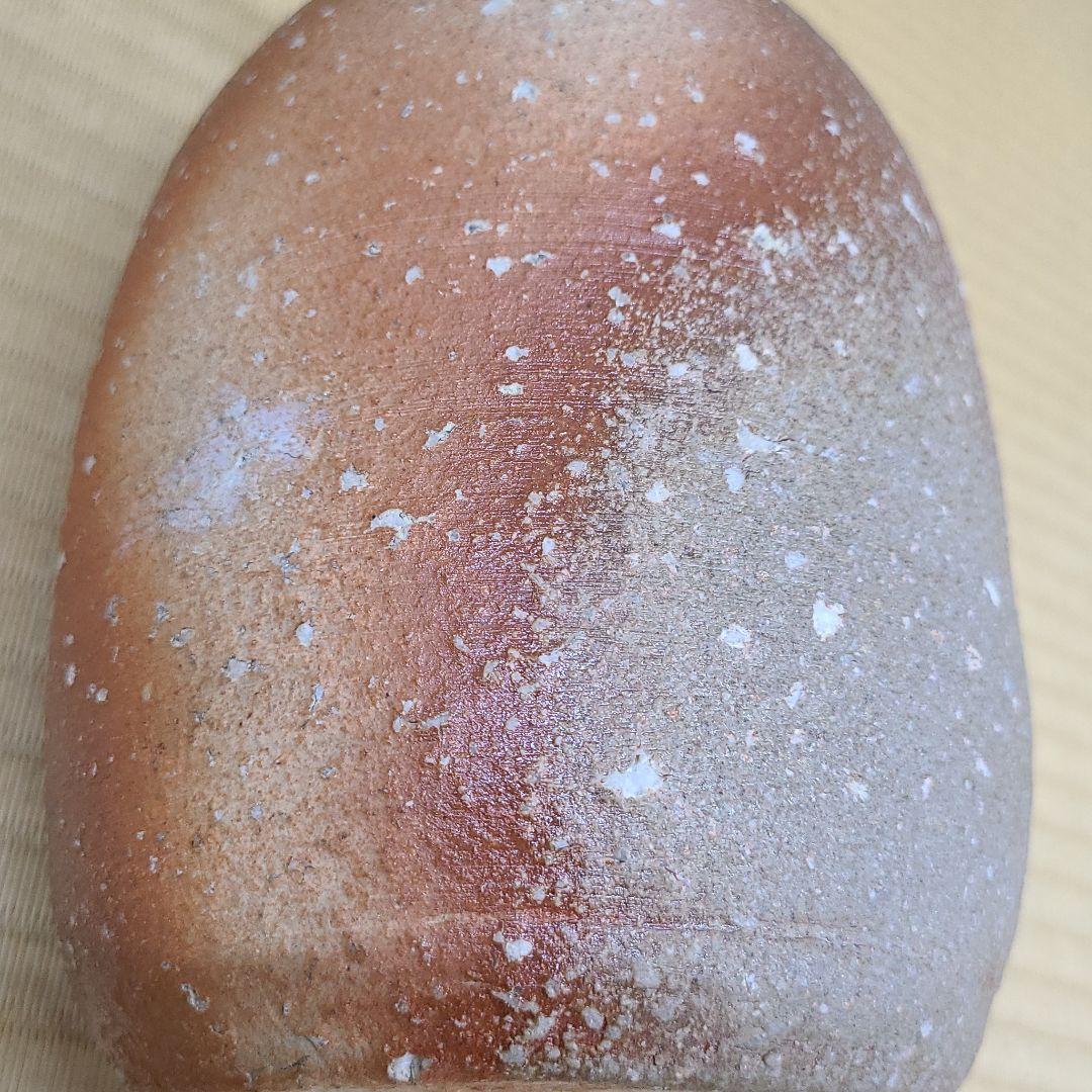 信楽焼 大谷司朗作 花入 高さ7.5寸（約23cm） 共箱なし 本物保証