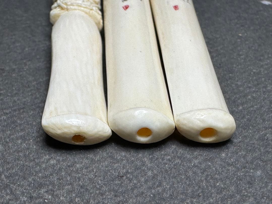 中国美術　極上　天然素材　喫煙具　煙管 パイプ　彫刻 骨董　アンティーク