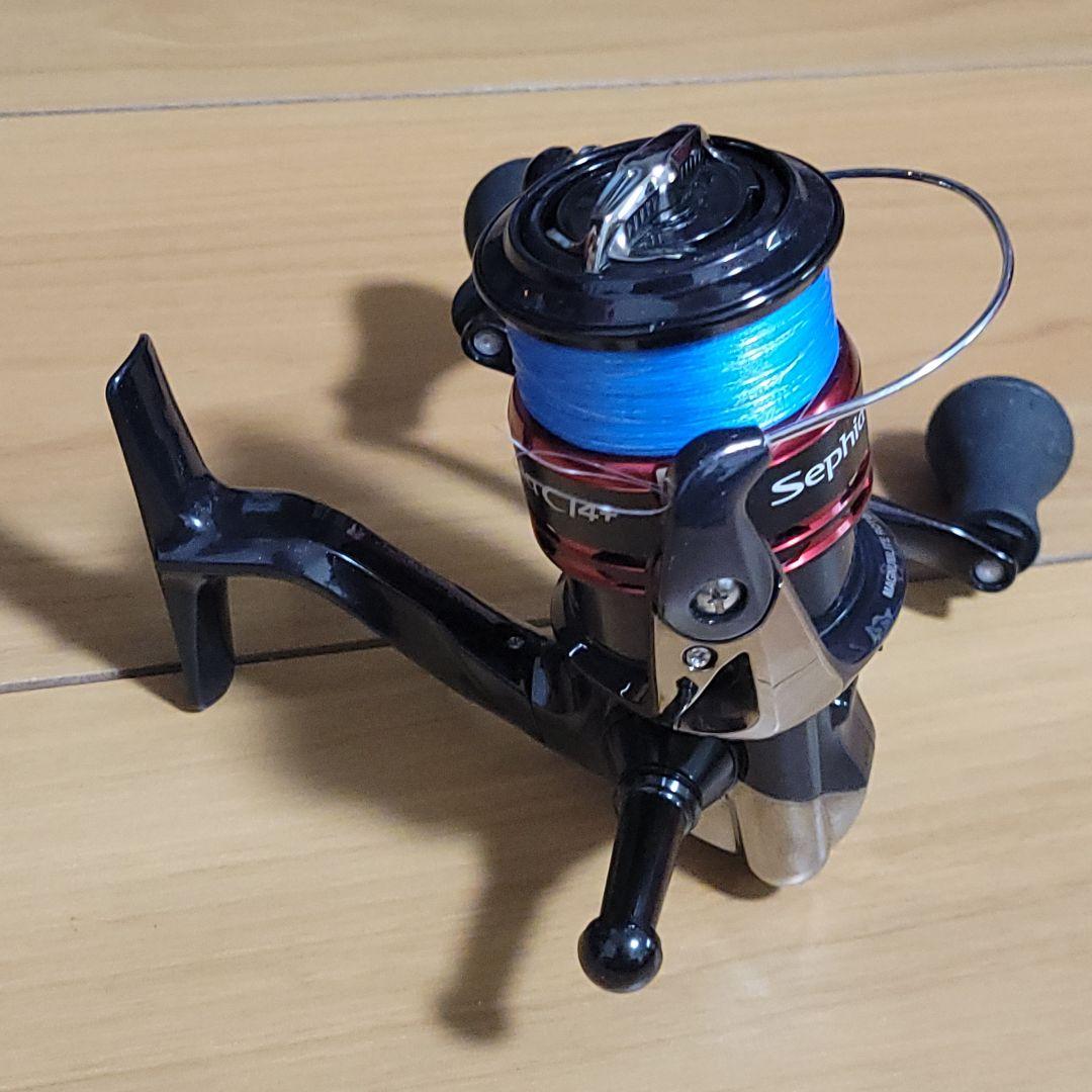 美品 シマノ セフィアCI4+ C3000SDH スピニングリール エギング