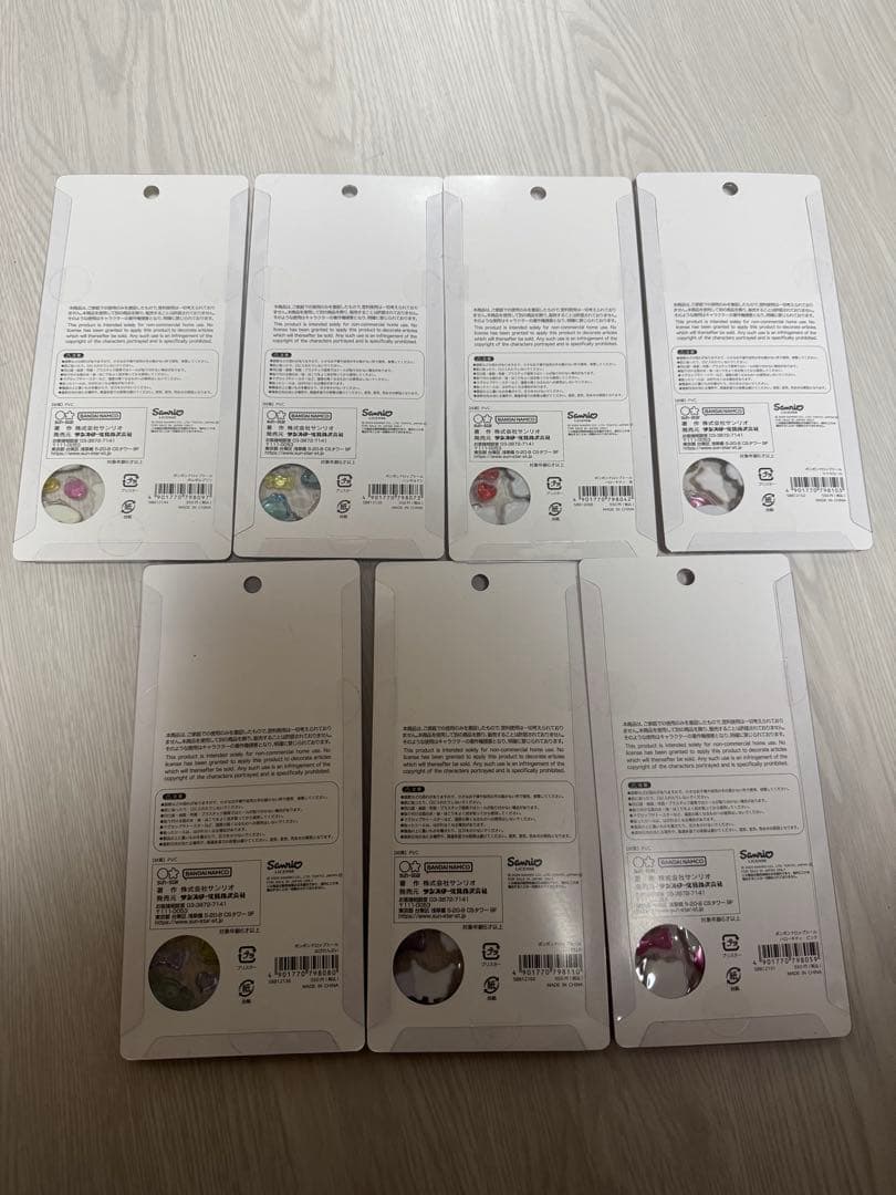 正規品サンリオBONBON DORPシール7種セット