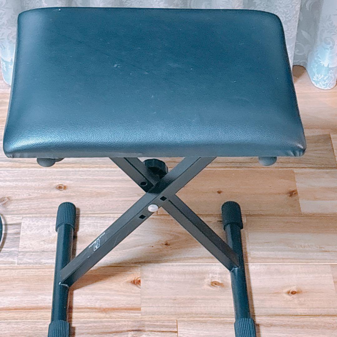 【一部汚れあり】88鍵電子ピアノ 椅子・ペダル付き