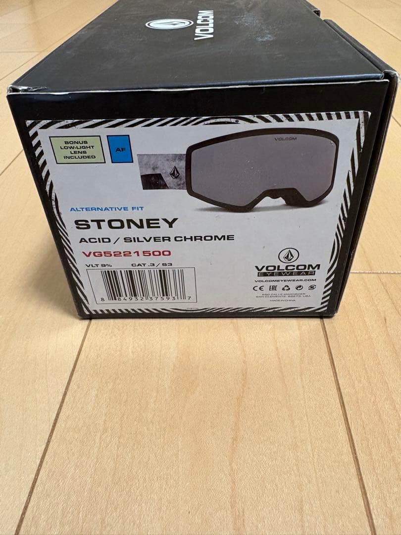 VOLCOM STONEY ゴーグル ACID/SILVER CHROME