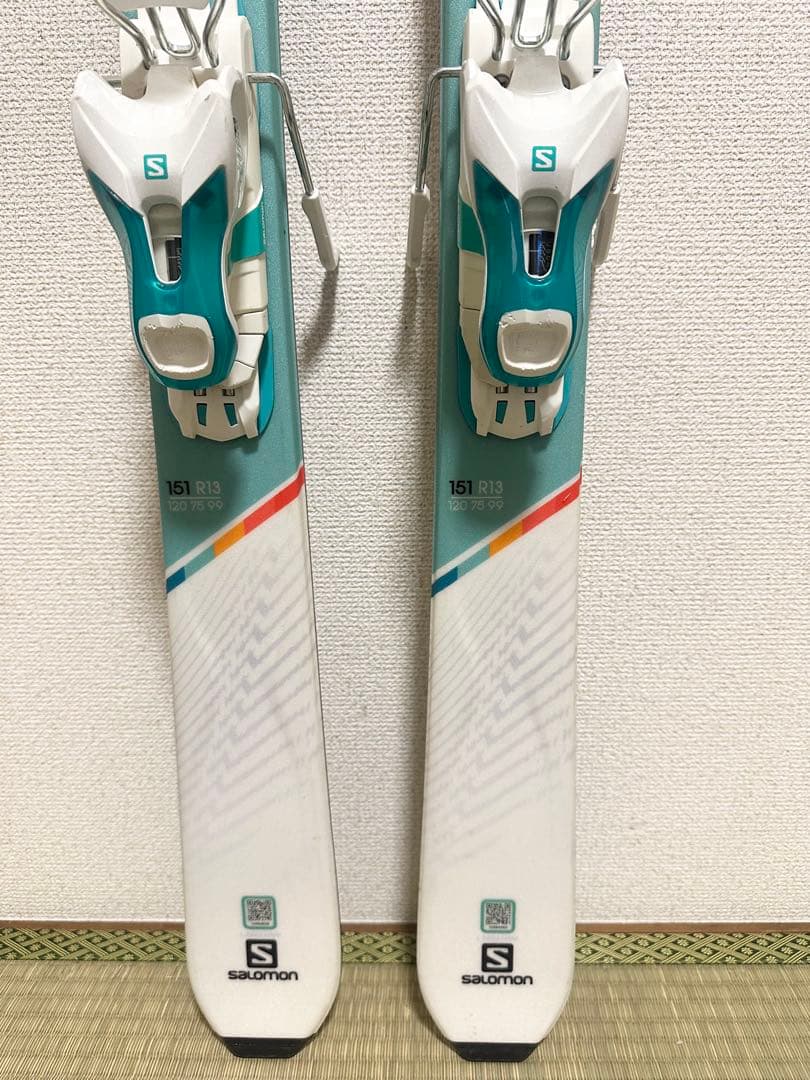 SALOMON サロモン LONI 151cmレディース スキー　ケース付き