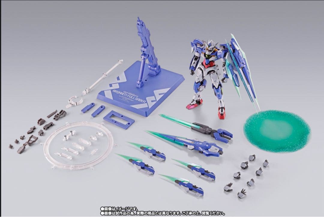 【セット品】LBUILDダブルオークアンタフルセイバー+オプションセット