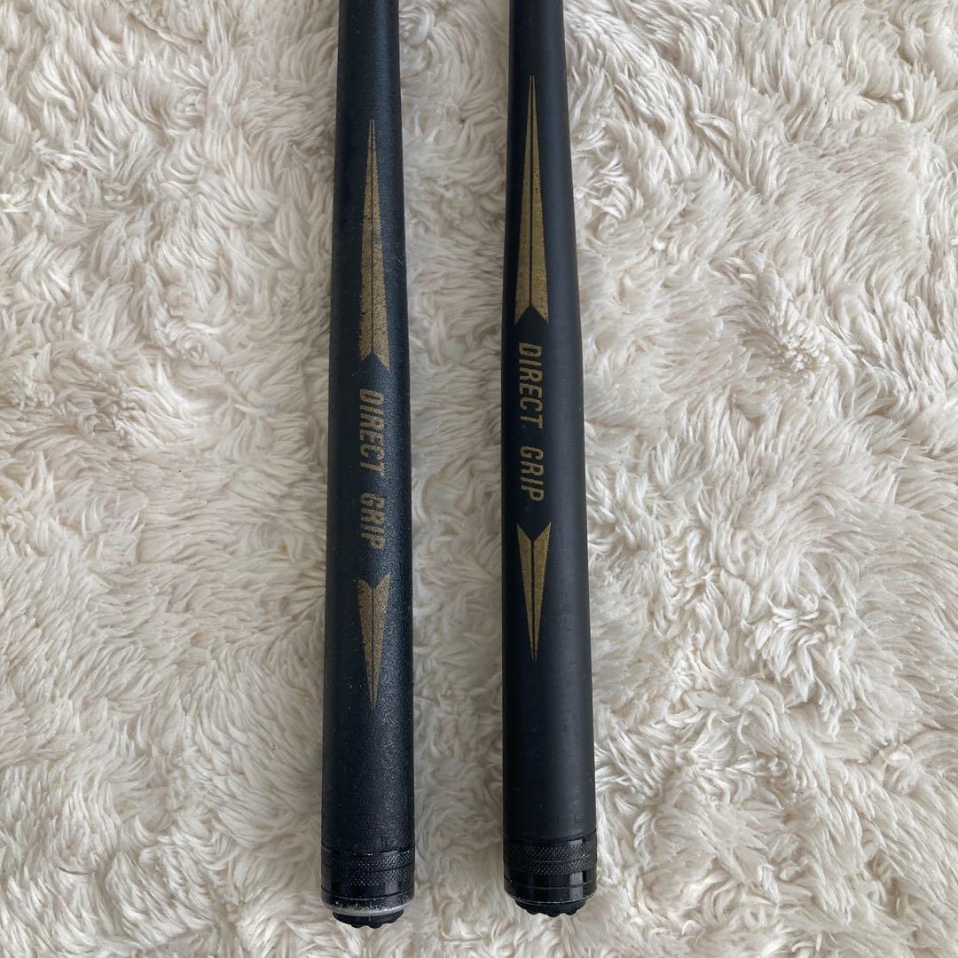 アルファタックル　小継　朱峰　2本セット　ロッドケース付き