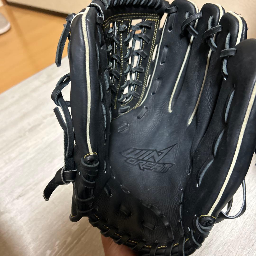 軟式グローブ 黒