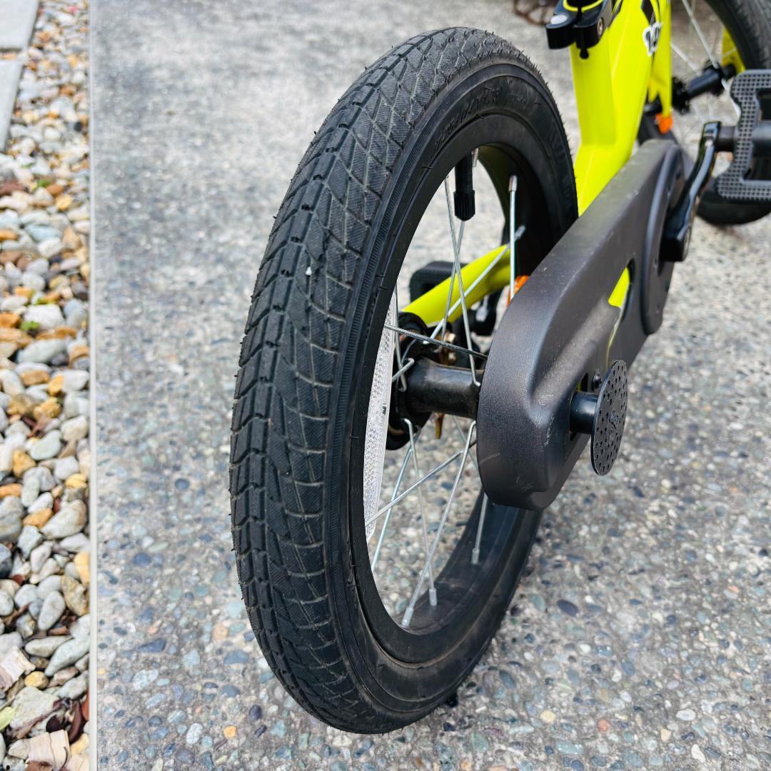 【フォロー割済】STRIDER　ストライダー14x 幼児用自転車　ライムイエロー