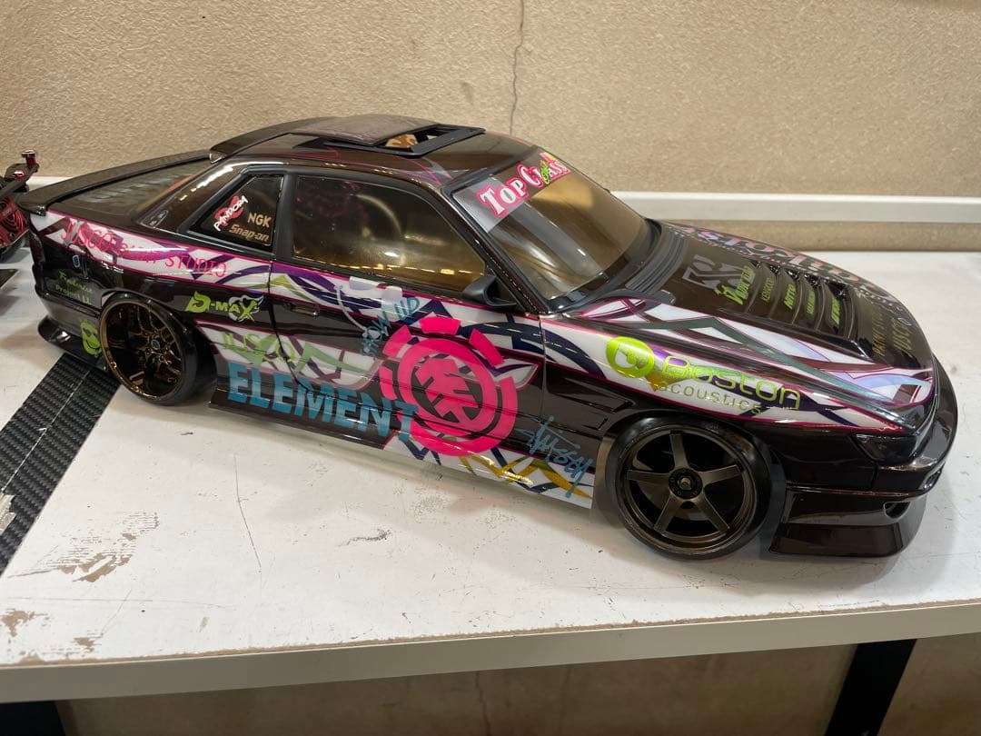 addiction アディクション D-MAX S13シルビア ラジコンボディ