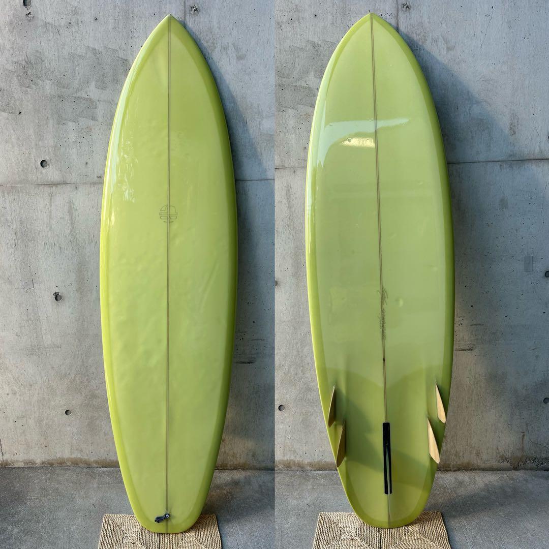 ボブミツベン 5フィンボンザー センターフィン付 mitsvenハンドシェイプ