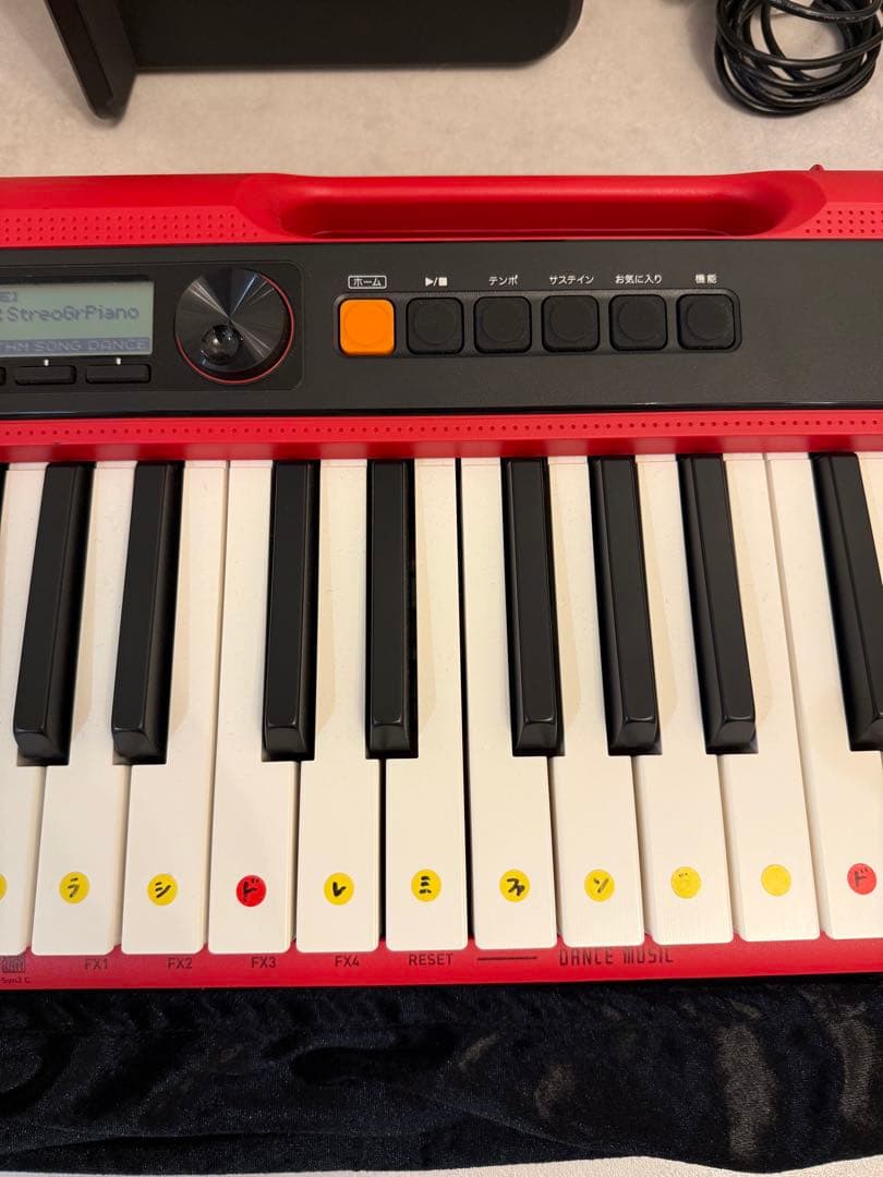 CASIO CT-S200 レッド 61鍵 電子キーボード