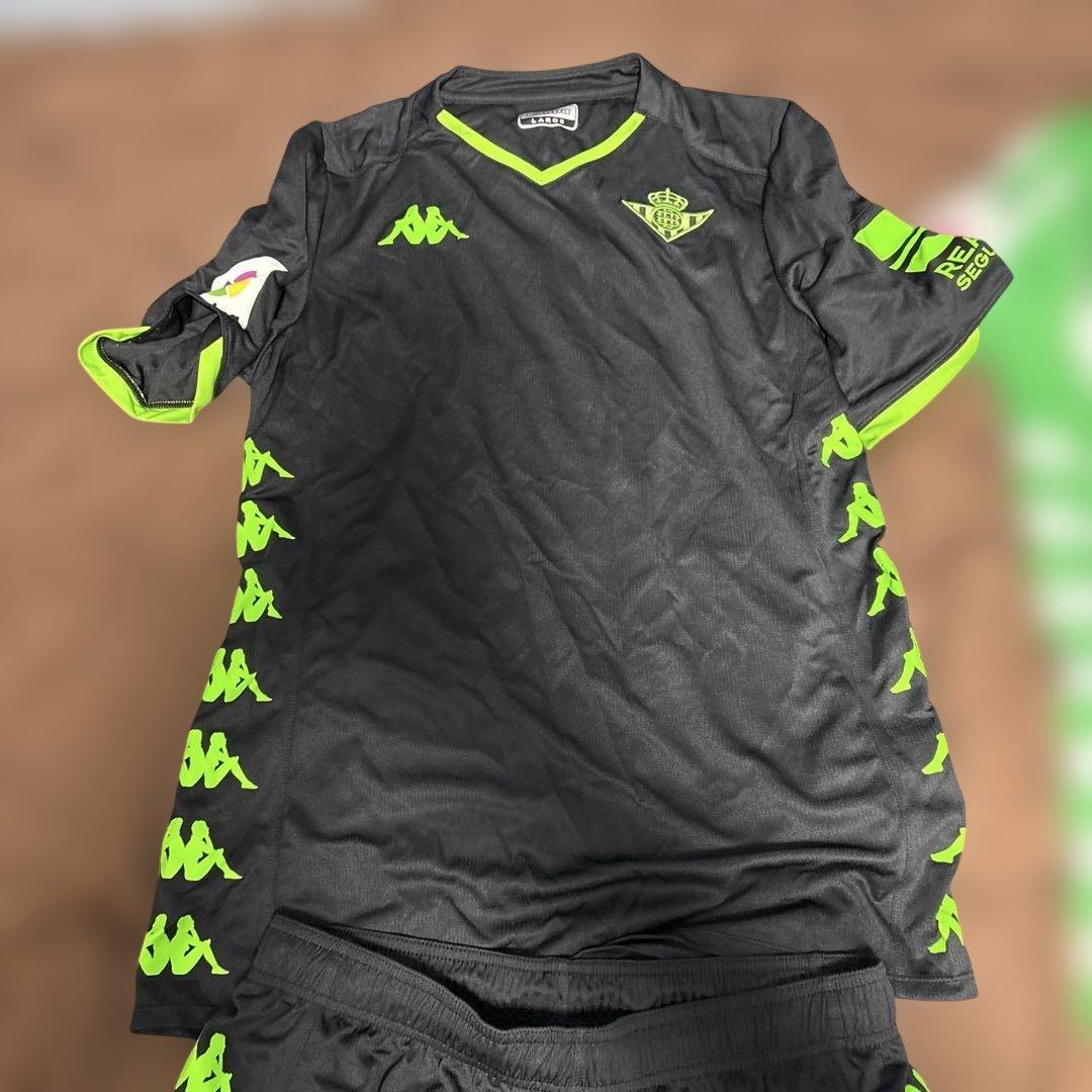 正規品　レアルベティス　ホーム　アウェイ　セットKappa サッカー　Lサイズ