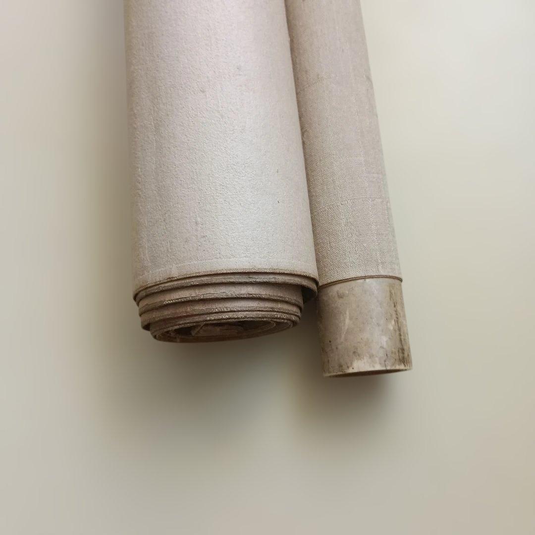 掛軸　雛祭り　箱無し　猫　ひな人形　骨董