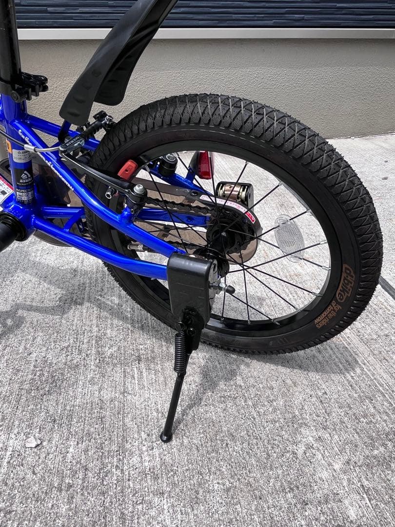 アイデス　自転車　d-bike Master+ ディーバイク　16インチ　ブルー