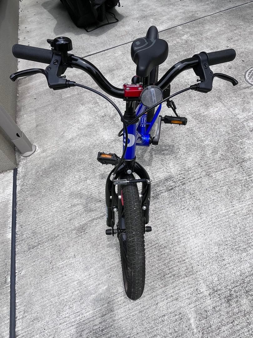 アイデス　自転車　d-bike Master+ ディーバイク　16インチ　ブルー