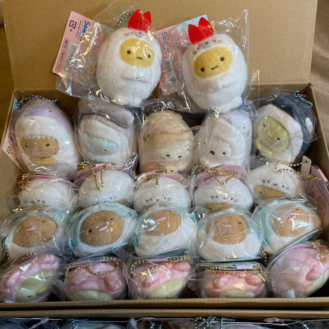 すみっコぐらし ぬいぐるみセット 水族館限定 えびふらいのしっぽ ねこ とかげ