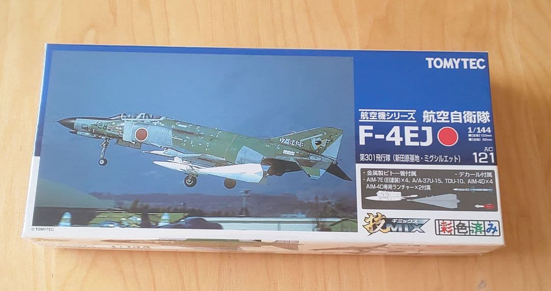 （新品未開封品）技MIX 航空自衛隊 F-4EJ ミグシルエット AC121