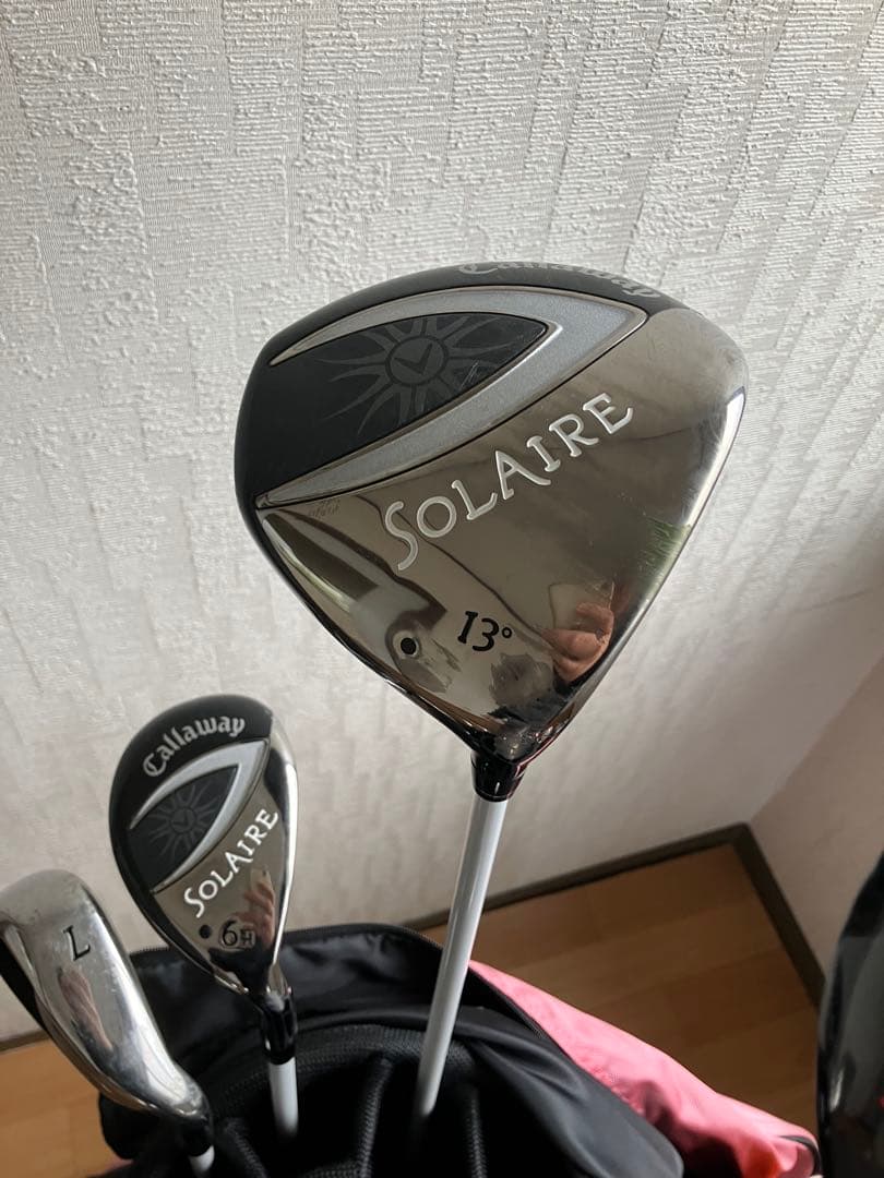 キャロウェイ ソレイル レディース ゴルフクラブ 8本、バッグセット 初心者
