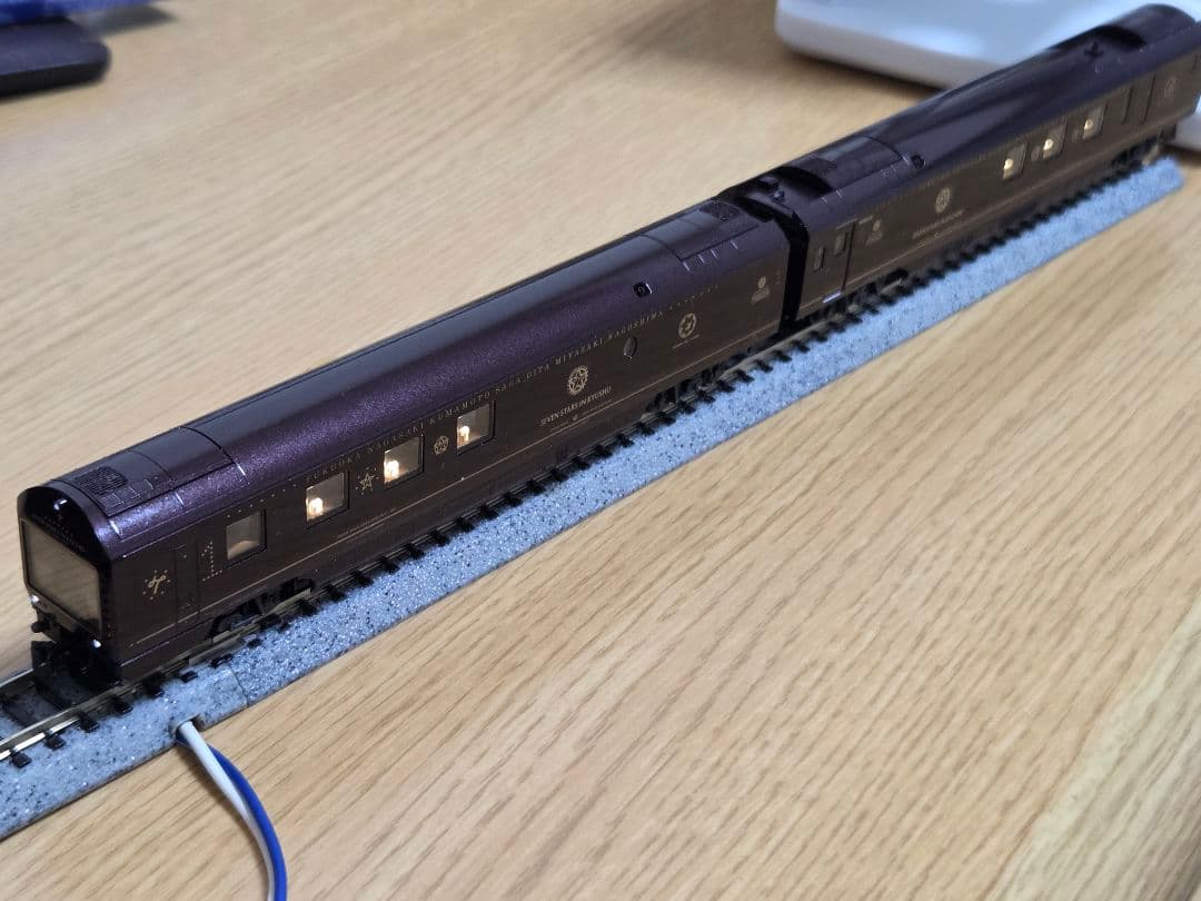 KATO 10-1519 クルーズトレイン「ななつ星 in 九州」豪華寝台列車③