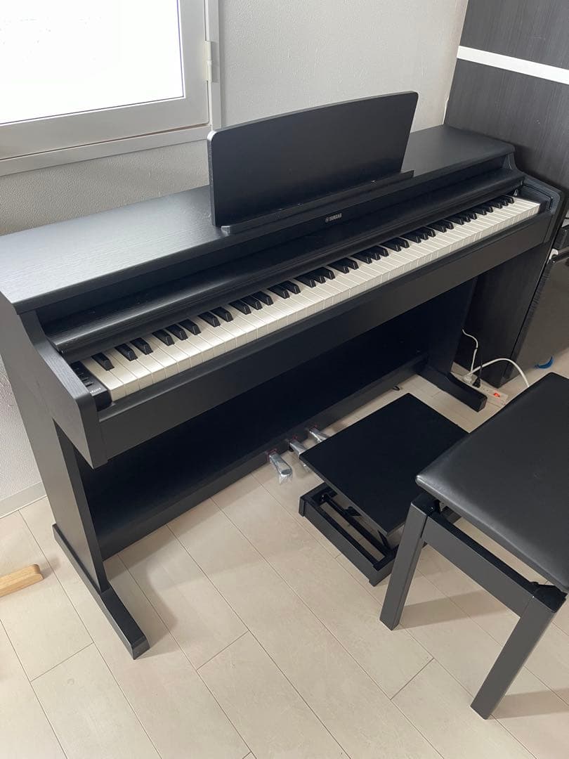 Yamaha 電子ピアノ 88鍵盤 ブラック札幌市内在住限定