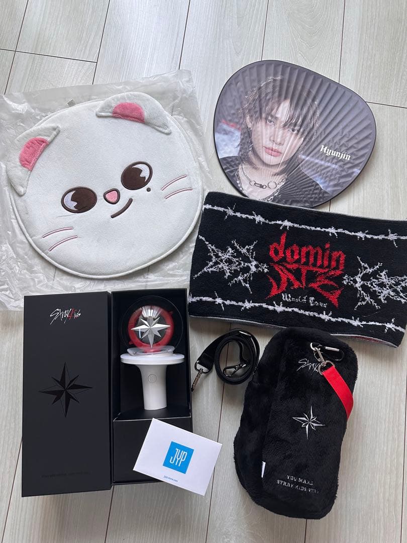 StrayKids スキズ ペンライト うちわ うちわカバー アプクレ特典