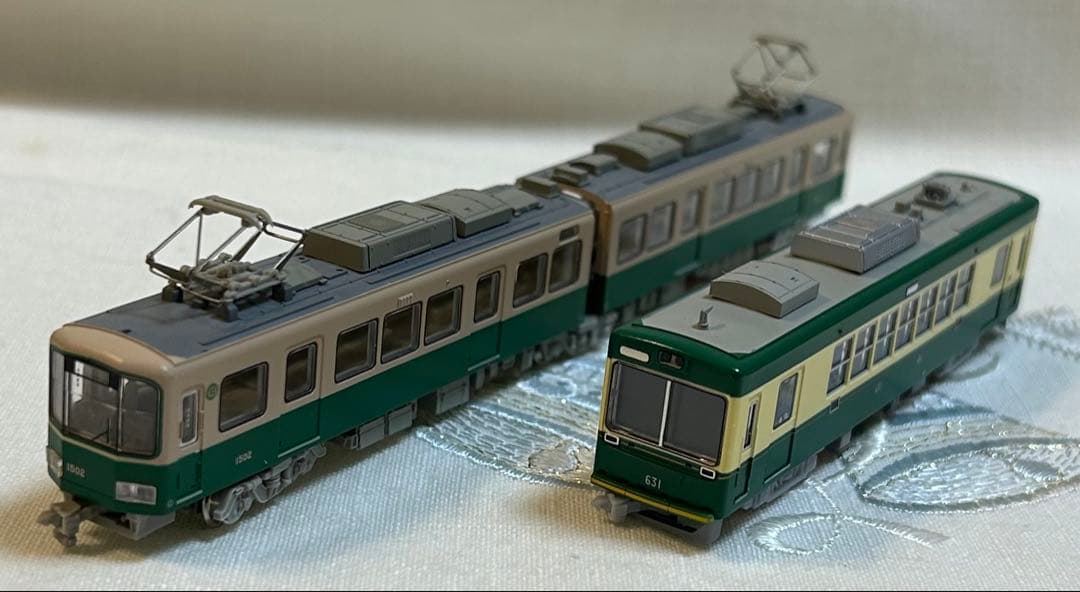 江ノ電 1500形 『嵐電号』京福電鉄モボ631形『江ノ電号』Nゲージ 特別仕様