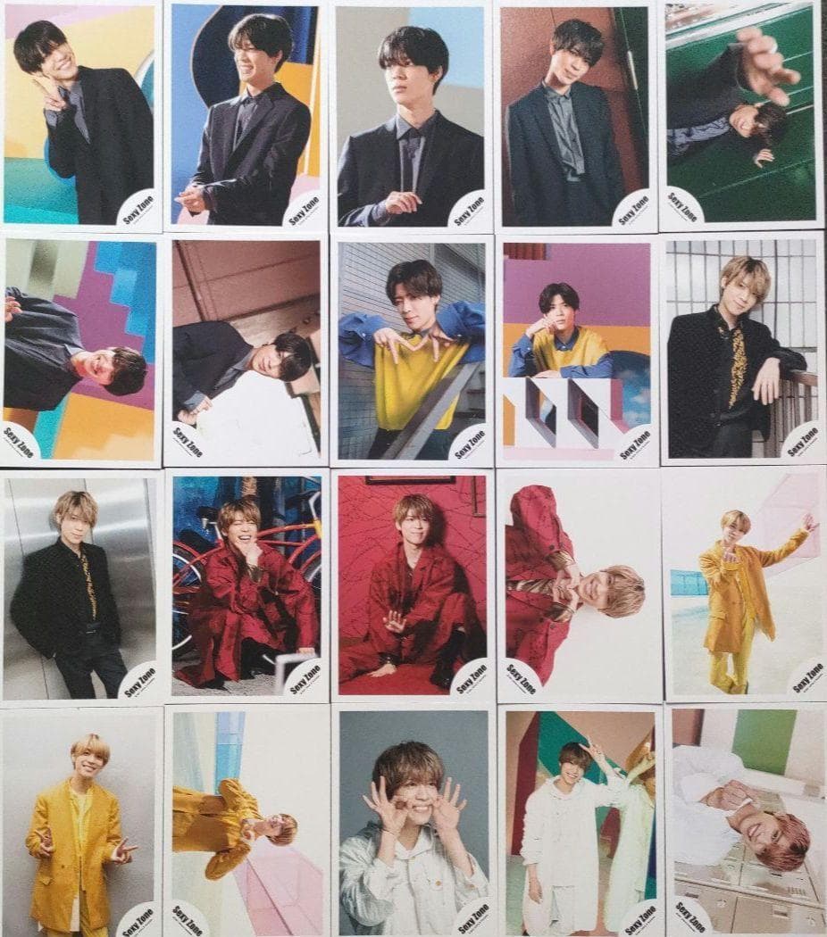 松島聡 Sexy Zone 公式写真 ソロ ミニ フォトセ ① timelesz