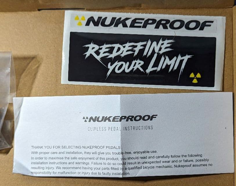 (SPD)nukeproof horizon CS ビンディングペダル カッパー