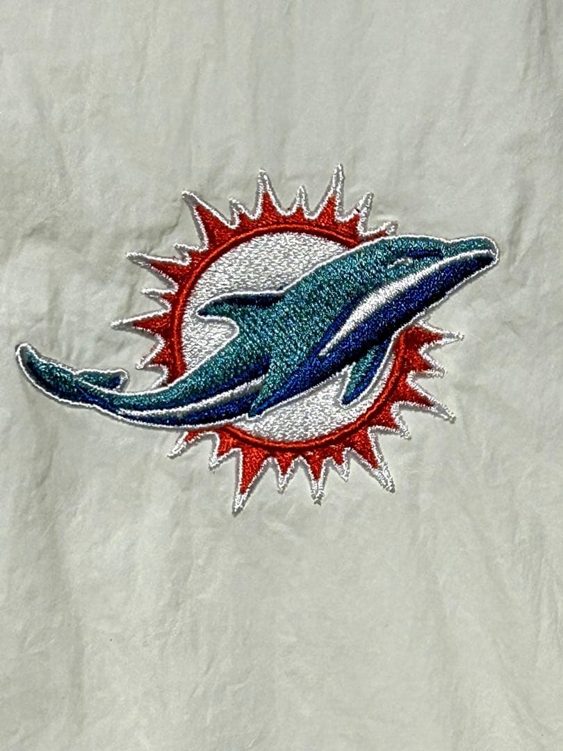 Perushu × NFL コラボナイロンスタンドネックアノラックブルゾン　完売