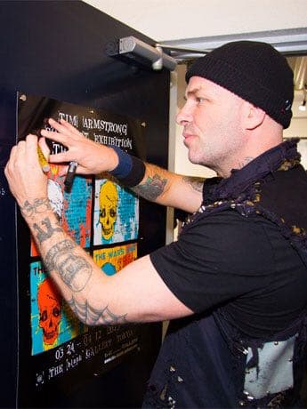 ランシド ティムアームストロング シルクスクリーン THE WARS END