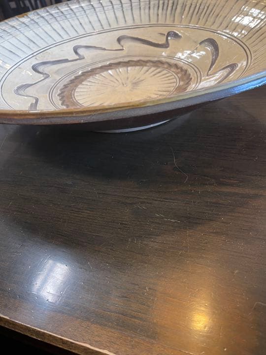 小鹿田焼　大皿