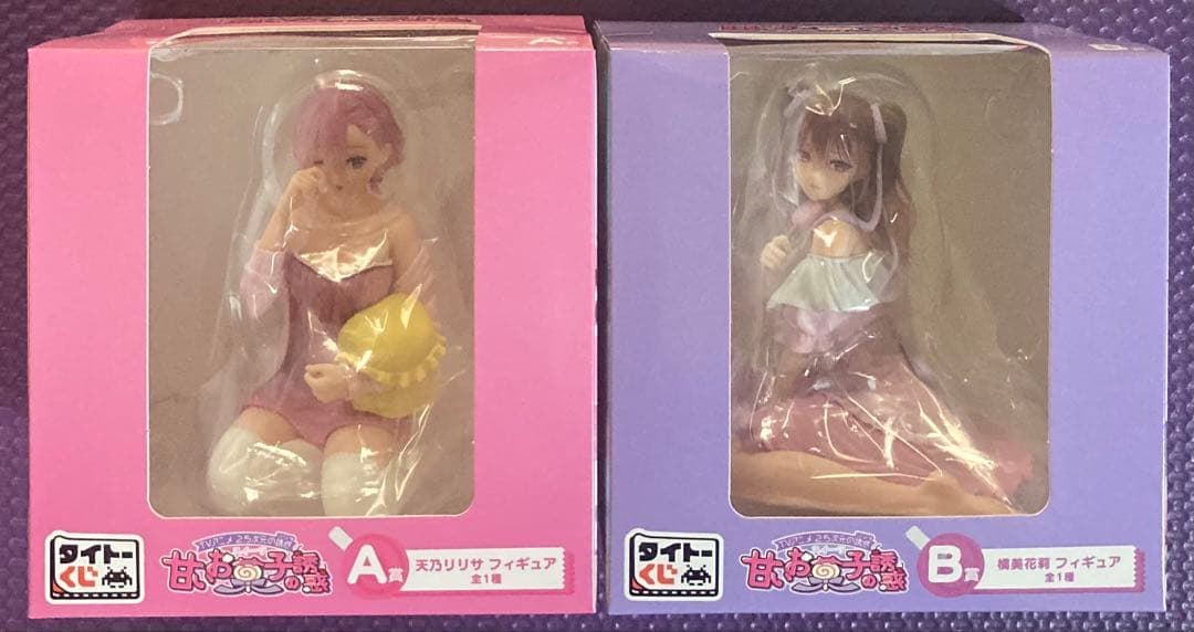2.5次元の誘惑　タイトーくじ　天乃リリサ　橘美花莉　フィギュアセット