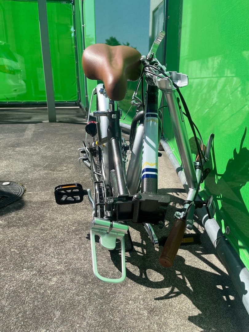 ［引き渡し限定］Ville 折りたたみ自転車 六段階変速付き