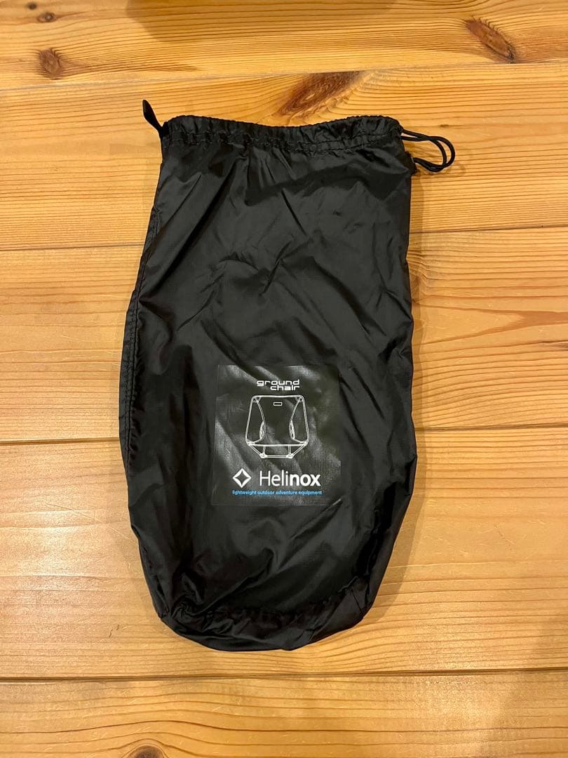 Helinox グラウンドチェア ブラック ヘリノックス