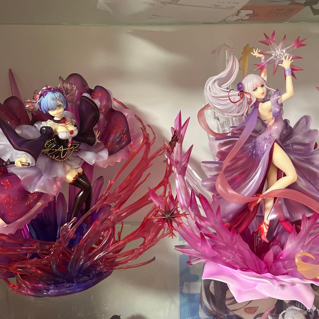 渋スク氷結のエミリア 鬼レム-Crystal DressVerセット