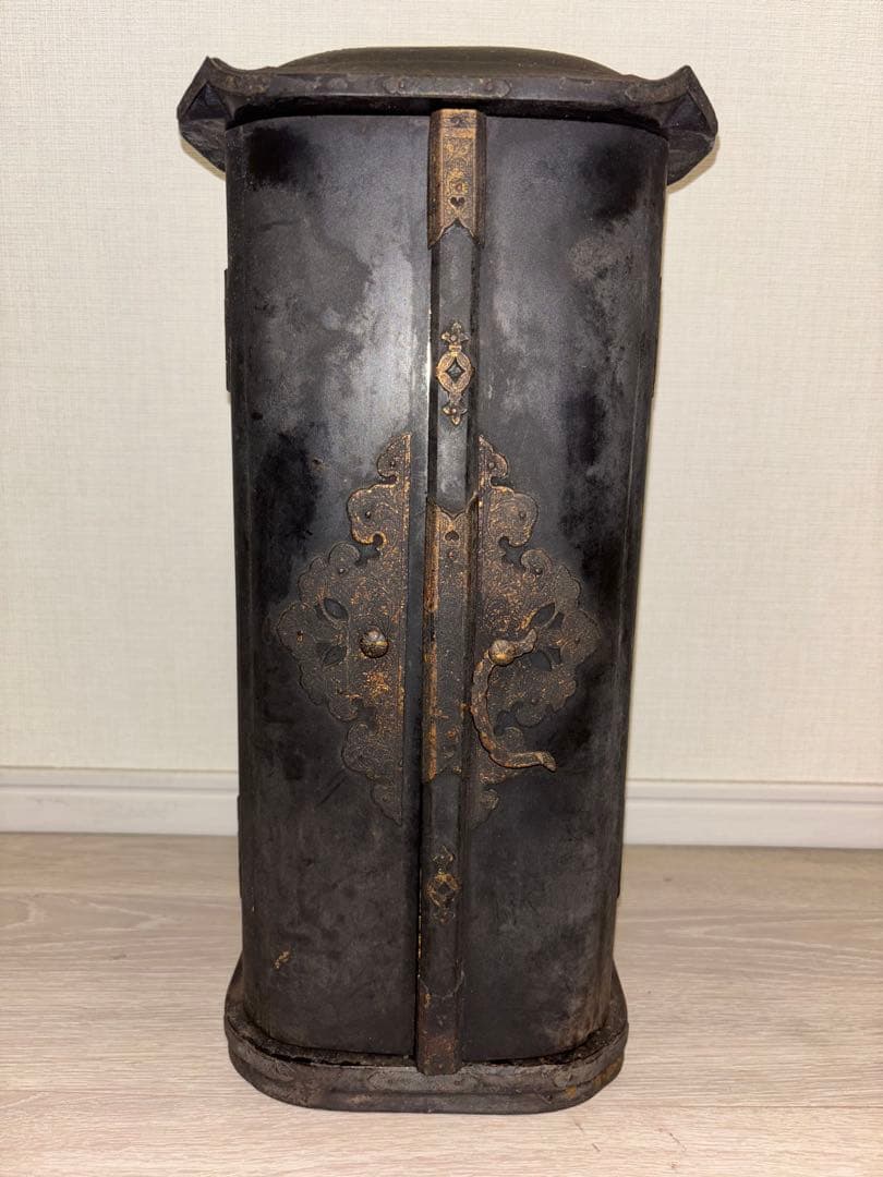 【希少】不動明王　仏像　厨子　室町時代