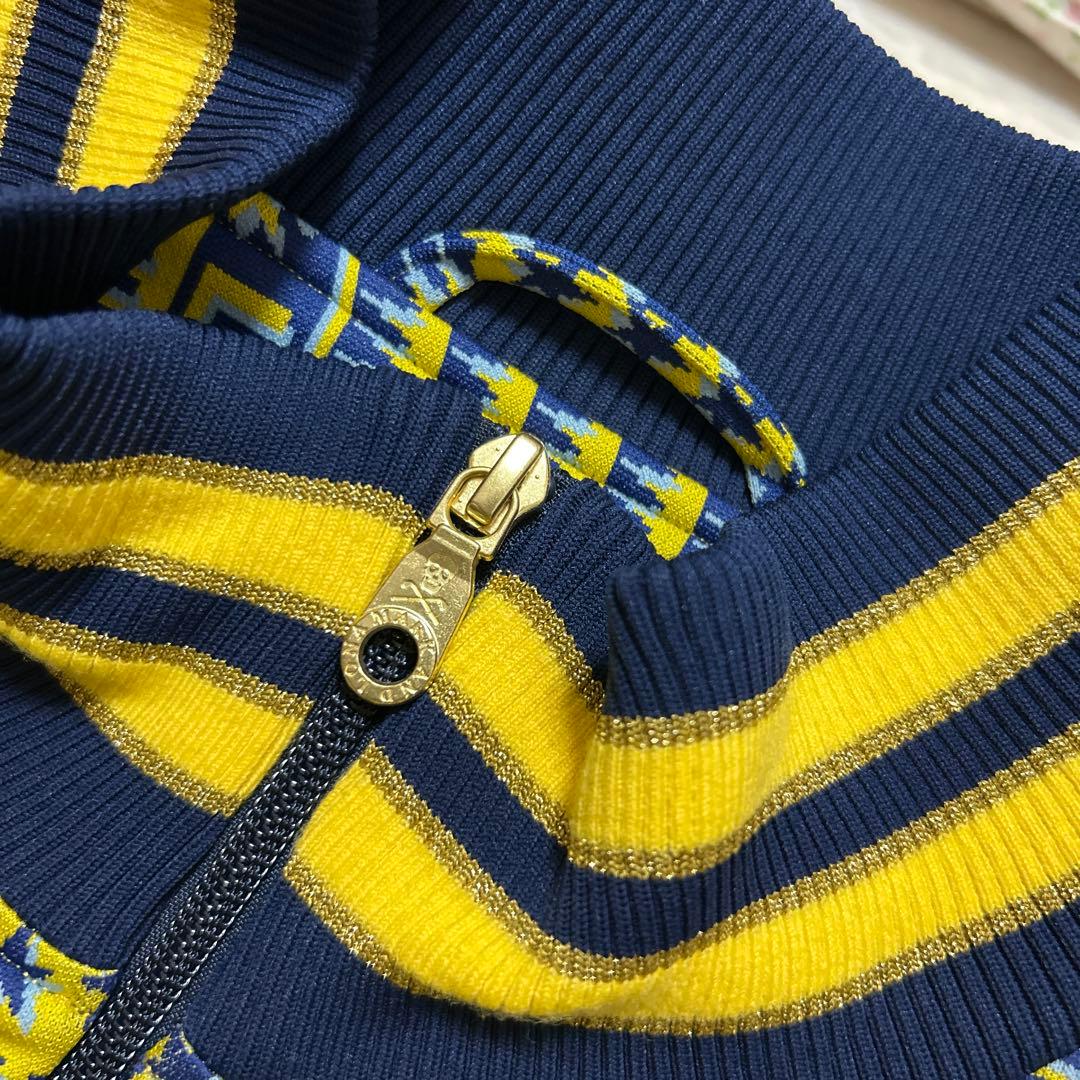 マークアンドロナ★総柄★スター★スカル★ハーフジップ【メンズ サイズ48（L）】