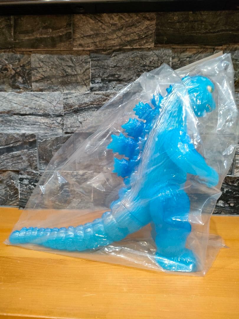 マルサン ゴジラ 1975 450 クリアブルー 福袋 POP-UP 浅草