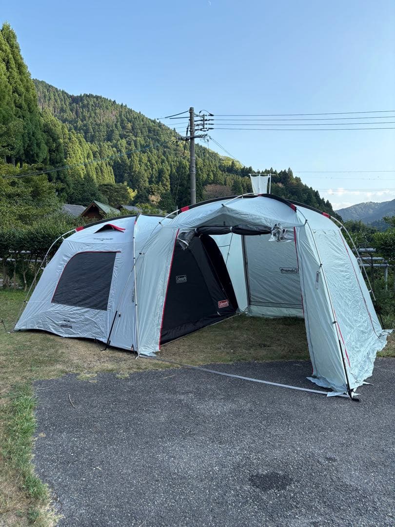 emiさま専用Coleman タフスクリーン2ルームハウスMDX+ 2回使用状態