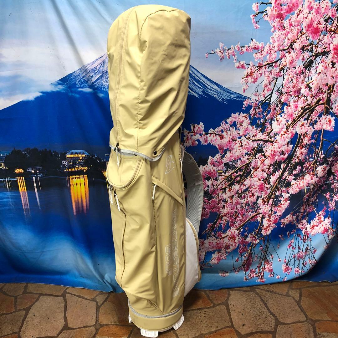 寶BV-1111 ブリヂストン キャディバッグ 軽量モデル2.5kg イエロー