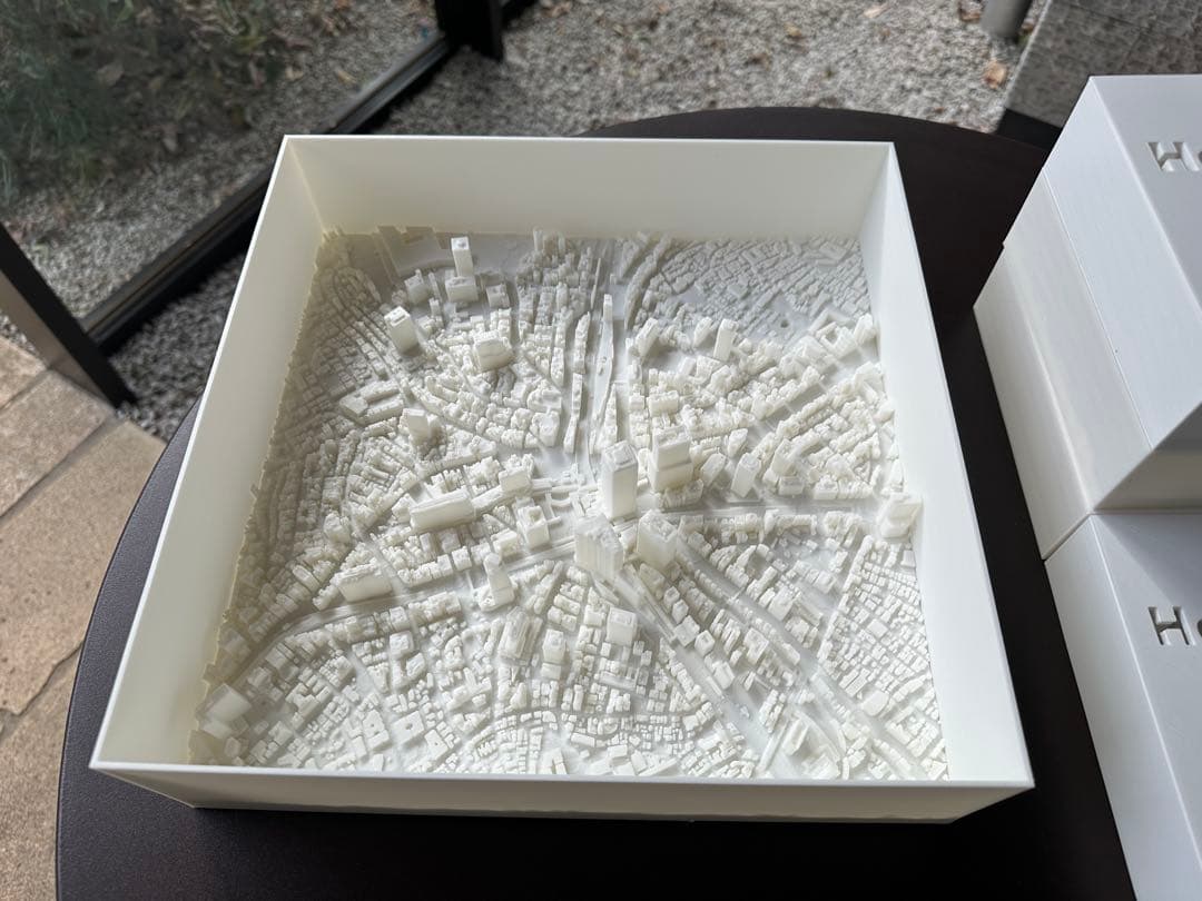 ★値下中　渋谷駅周辺ビッグサイズ★精密都市模型 1/5000 3Dプリンター