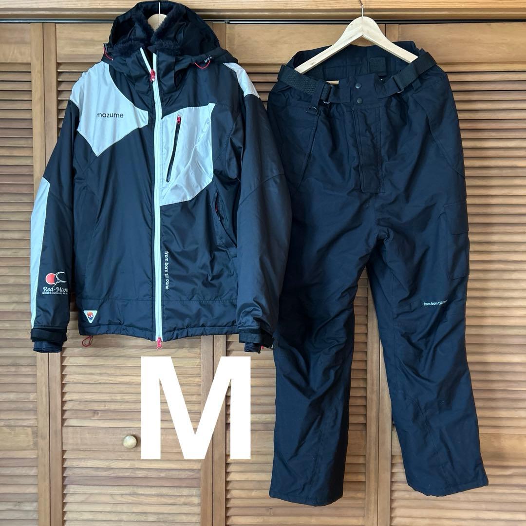 mazume フィッシングスーツ(上下セット) ブラック/ホワイトM